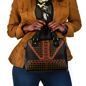 Cameroon Toghu Heritage Shoulder Handbag Traditional Bamenda Pattern In African