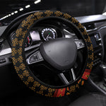 Cameroon Toghu Heritage Steering Wheel Cover Traditional Bamenda Pattern In African