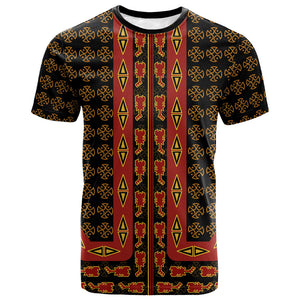 Cameroon Toghu Heritage T shirt Traditional Bamenda Pattern In African