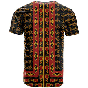 Cameroon Toghu Heritage T shirt Traditional Bamenda Pattern In African