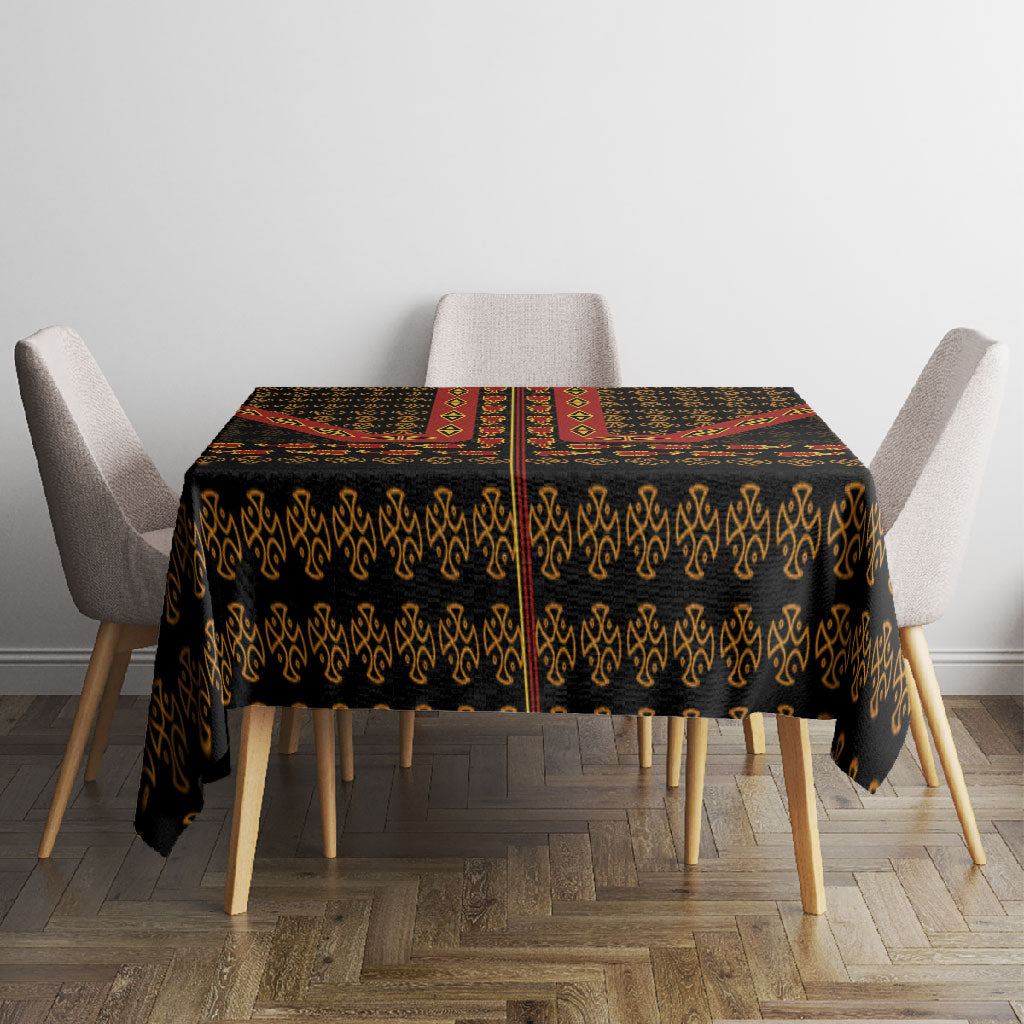 Cameroon Toghu Heritage Tablecloth Traditional Bamenda Pattern In African