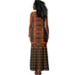 Cameroon Toghu Heritage Tank Maxi Dress Traditional Bamenda Pattern In African
