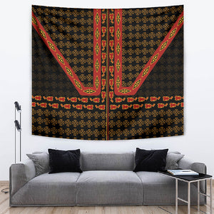 Cameroon Toghu Heritage Tapestry Traditional Bamenda Pattern In African