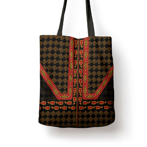 Cameroon Toghu Heritage Tote Bag Traditional Bamenda Pattern In African