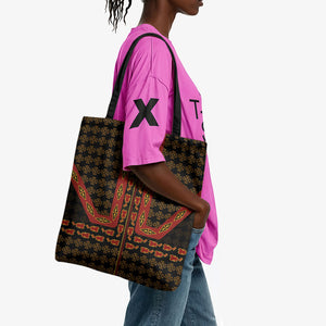 Cameroon Toghu Heritage Tote Bag Traditional Bamenda Pattern In African