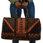 Cameroon Toghu Heritage Travel Bag Traditional Bamenda Pattern In African