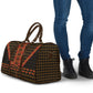 Cameroon Toghu Heritage Travel Bag Traditional Bamenda Pattern In African