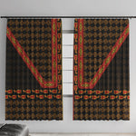 Cameroon Toghu Heritage Window Curtain Traditional Bamenda Pattern In African