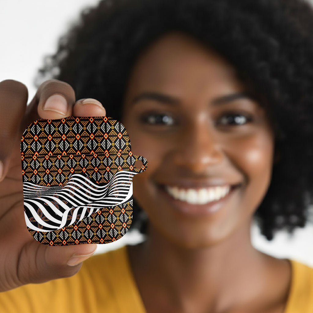 Cameroon Toghu Bamenda AirPods Case African Traditional Art