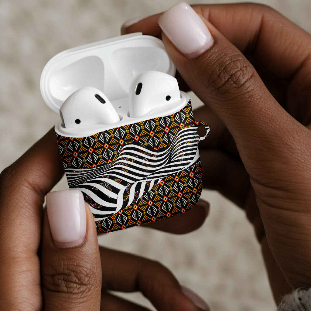 Cameroon Toghu Bamenda AirPods Case African Traditional Art