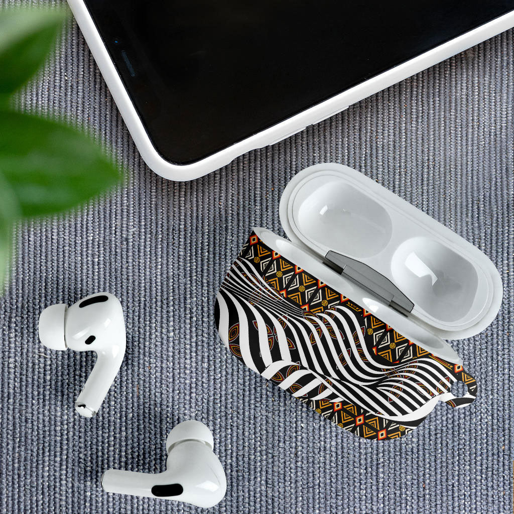 Cameroon Toghu Bamenda AirPods Case African Traditional Art