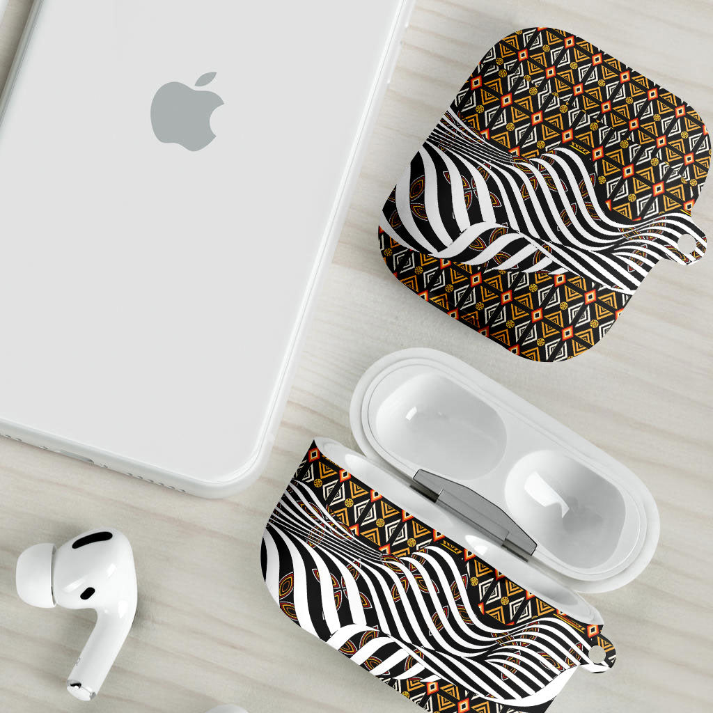Cameroon Toghu Bamenda AirPods Case African Traditional Art