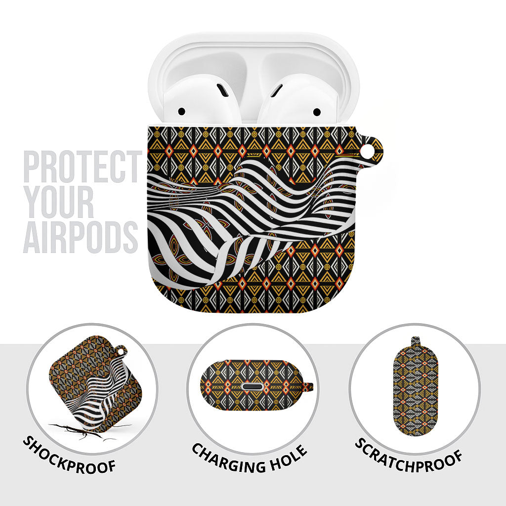 Cameroon Toghu Bamenda AirPods Case African Traditional Art