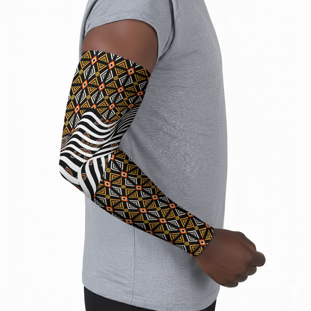 Cameroon Toghu Bamenda Arm Sleeves African Traditional Art