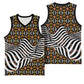 Cameroon Toghu Bamenda Basketball Jersey African Traditional Art