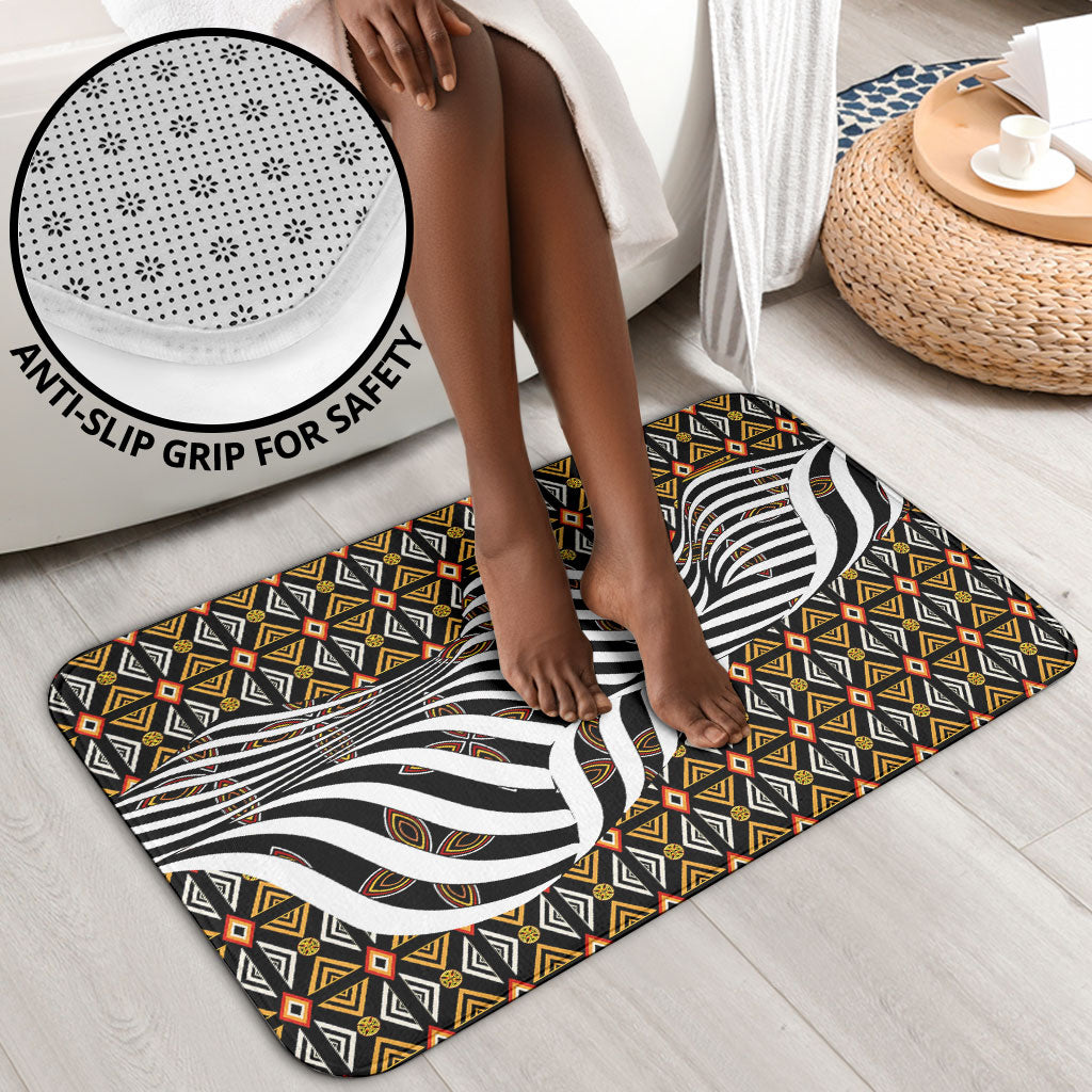 Cameroon Toghu Bamenda Bathroom Set African Traditional Art