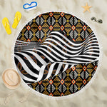 Cameroon Toghu Bamenda Beach Blanket African Traditional Art