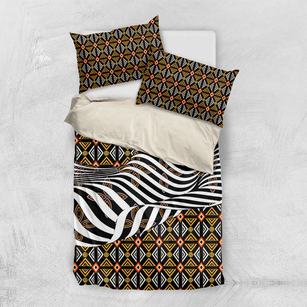 Cameroon Toghu Bamenda Bedding Set African Traditional Art