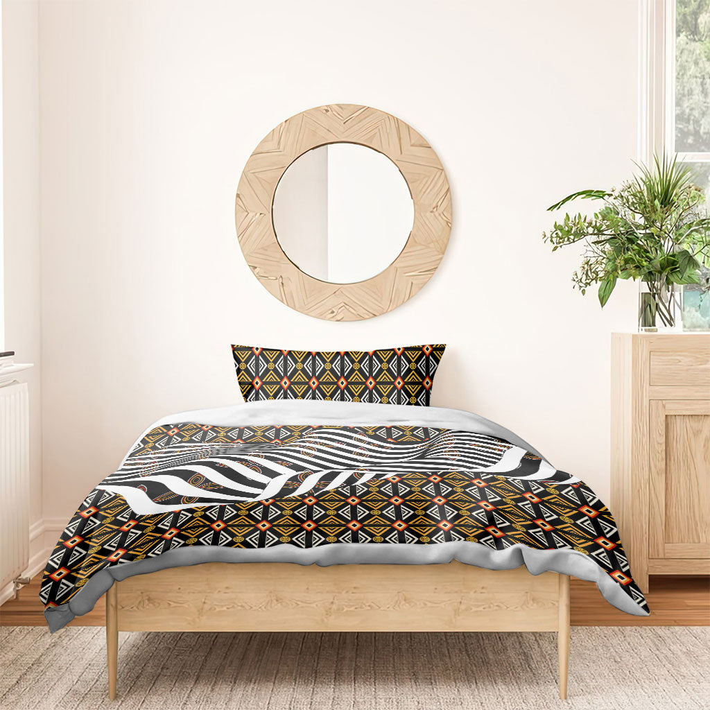 Cameroon Toghu Bamenda Bedding Set African Traditional Art