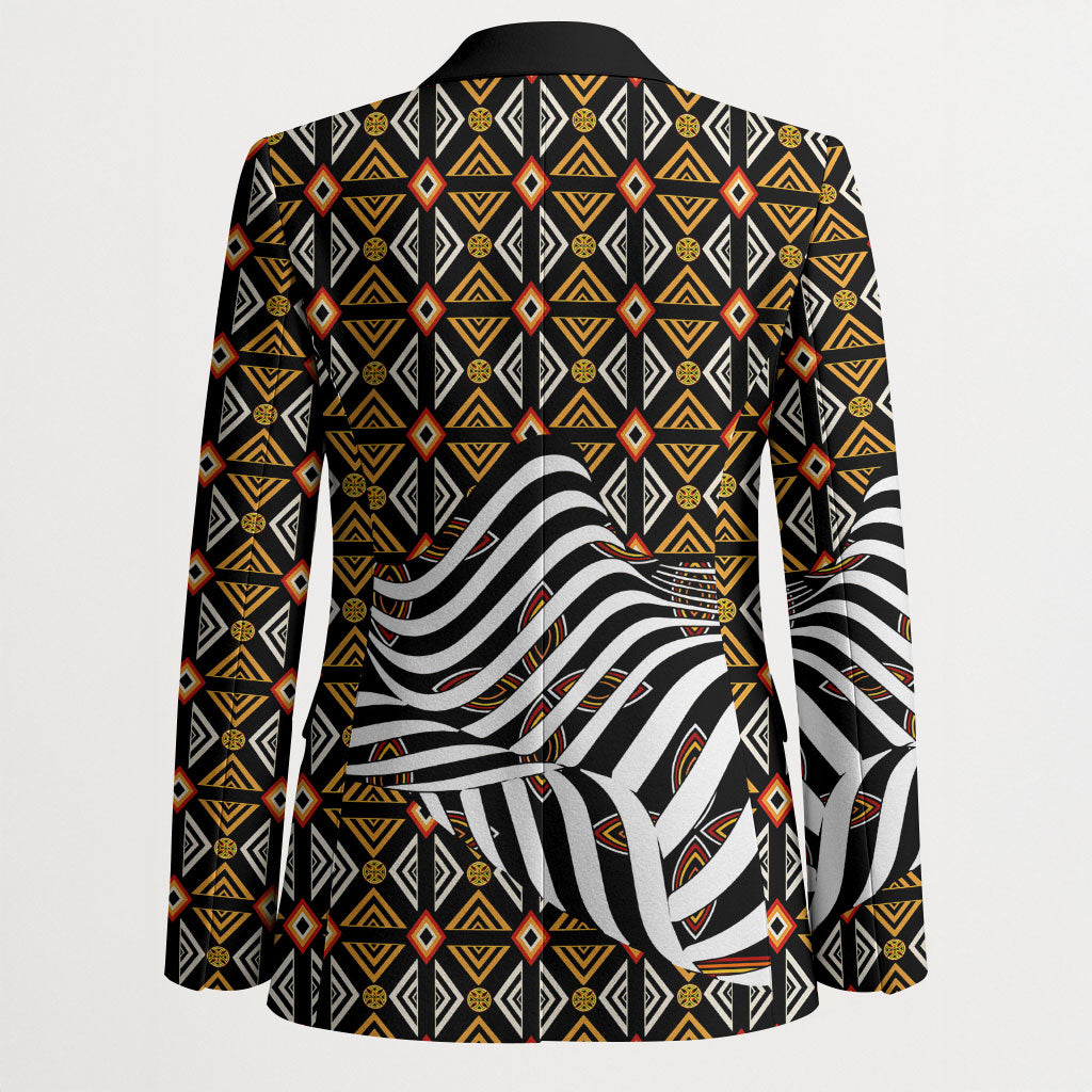 Cameroon Toghu Bamenda Blazer African Traditional Art