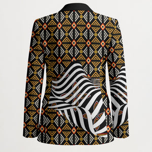 Cameroon Toghu Bamenda Blazer African Traditional Art