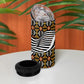 Cameroon Toghu Bamenda 4 in 1 Can Cooler Tumbler African Traditional Art