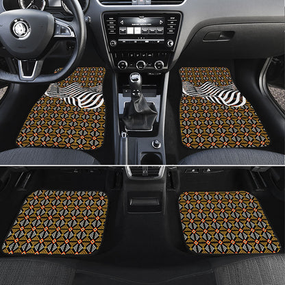 Cameroon Toghu Bamenda Car Mats African Traditional Art