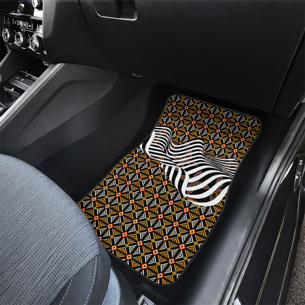Cameroon Toghu Bamenda Car Mats African Traditional Art