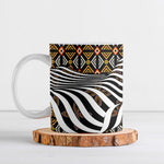 Cameroon Toghu Bamenda Ceramic Mug African Traditional Art