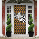 Cameroon Toghu Bamenda Door Cover African Traditional Art