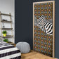 Cameroon Toghu Bamenda Door Cover African Traditional Art