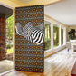 Cameroon Toghu Bamenda Door Cover African Traditional Art
