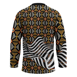 Cameroon Toghu Bamenda Hockey Jersey African Traditional Art