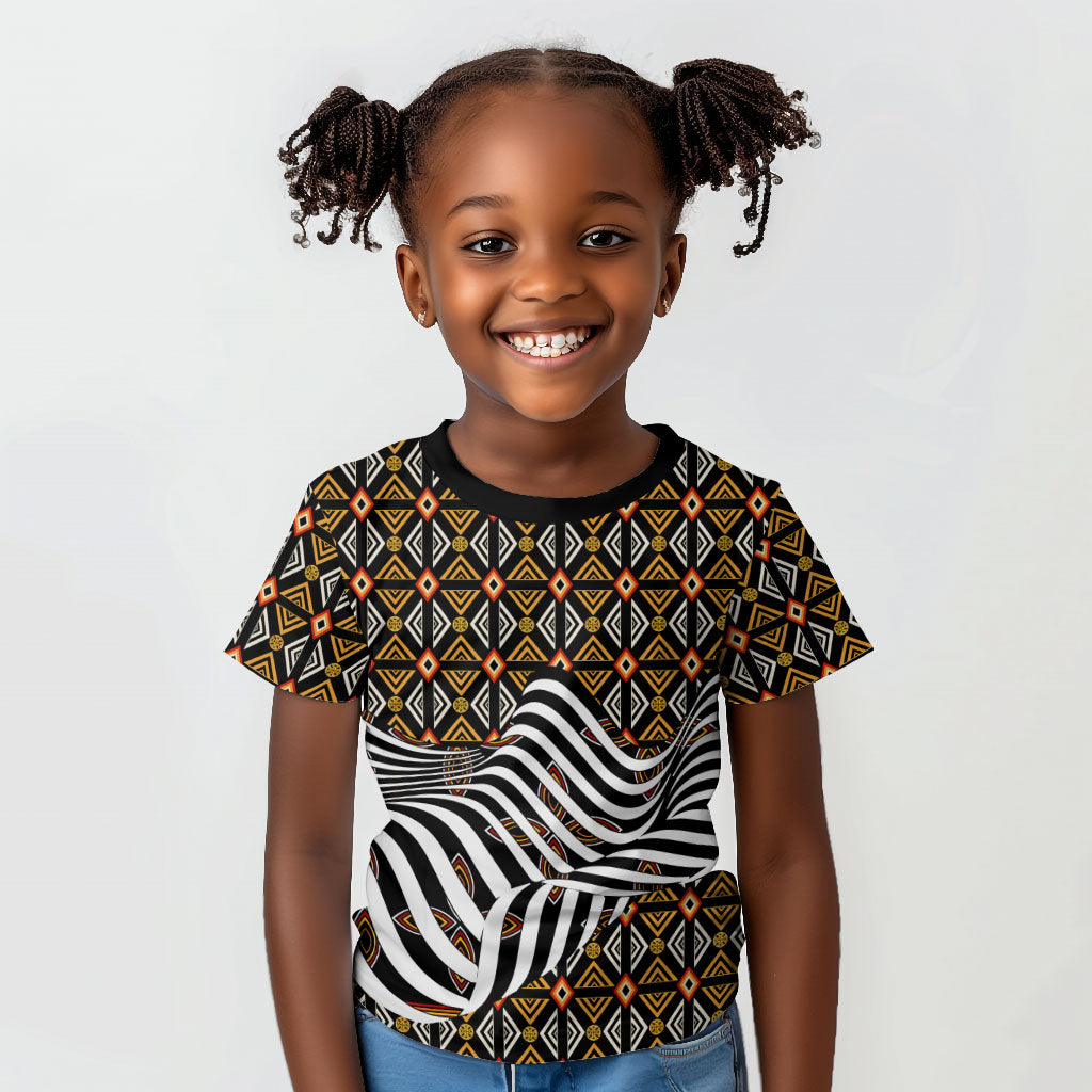 Cameroon Toghu Bamenda Kid T shirt African Traditional Art