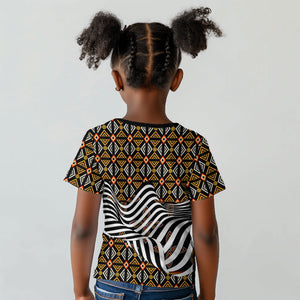 Cameroon Toghu Bamenda Kid T shirt African Traditional Art