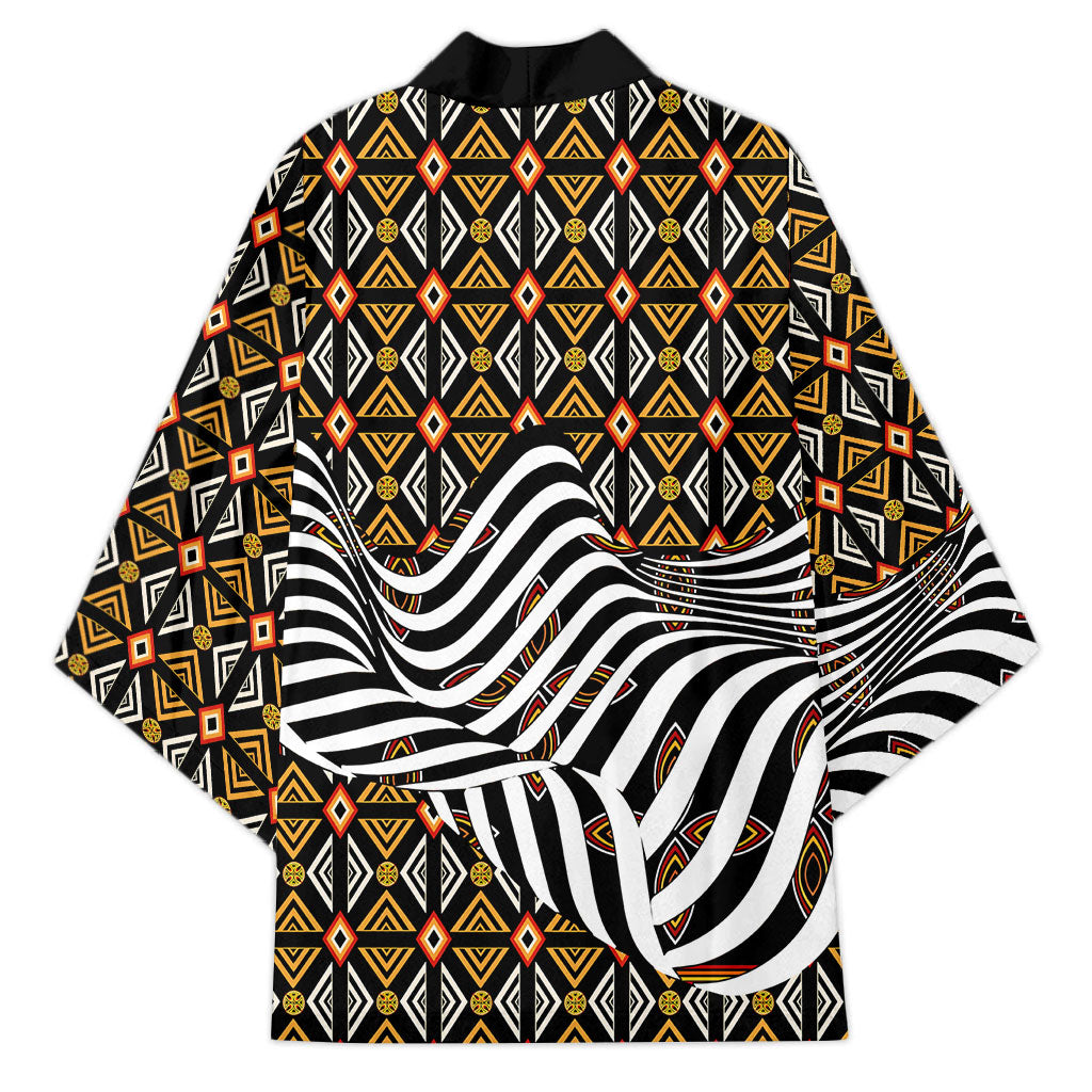 Cameroon Toghu Bamenda Kimono African Traditional Art
