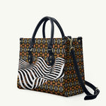 Cameroon Toghu Bamenda Leather Bag African Traditional Art