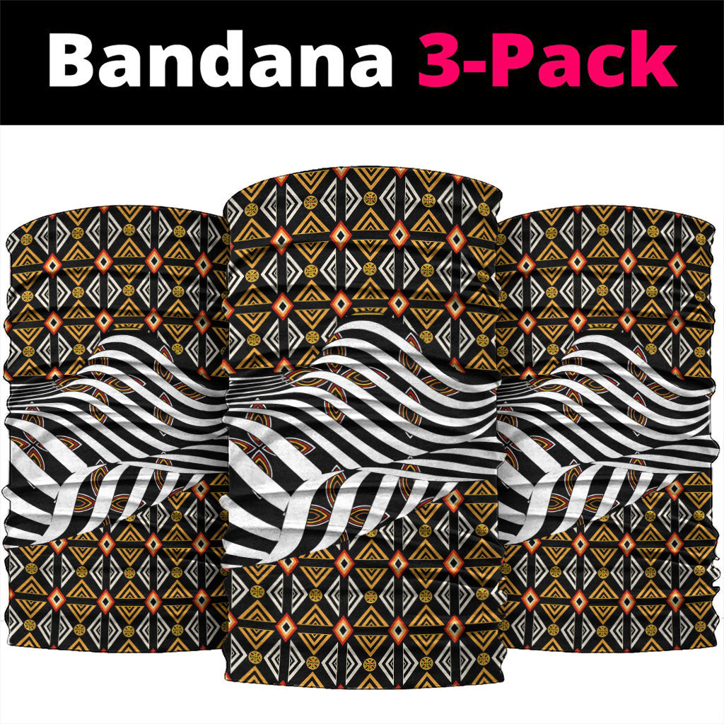 Cameroon Toghu Bamenda Neck Gaiter African Traditional Art