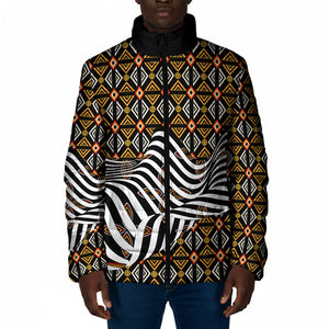 Cameroon Toghu Bamenda Padded Jacket African Traditional Art