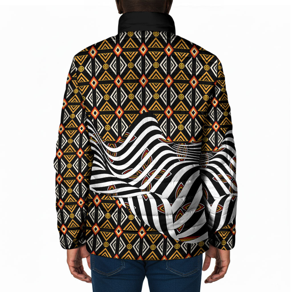 Cameroon Toghu Bamenda Padded Jacket African Traditional Art