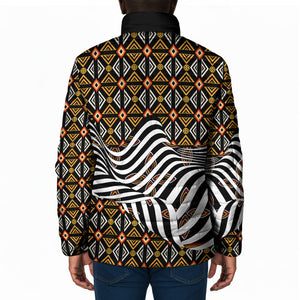 Cameroon Toghu Bamenda Padded Jacket African Traditional Art