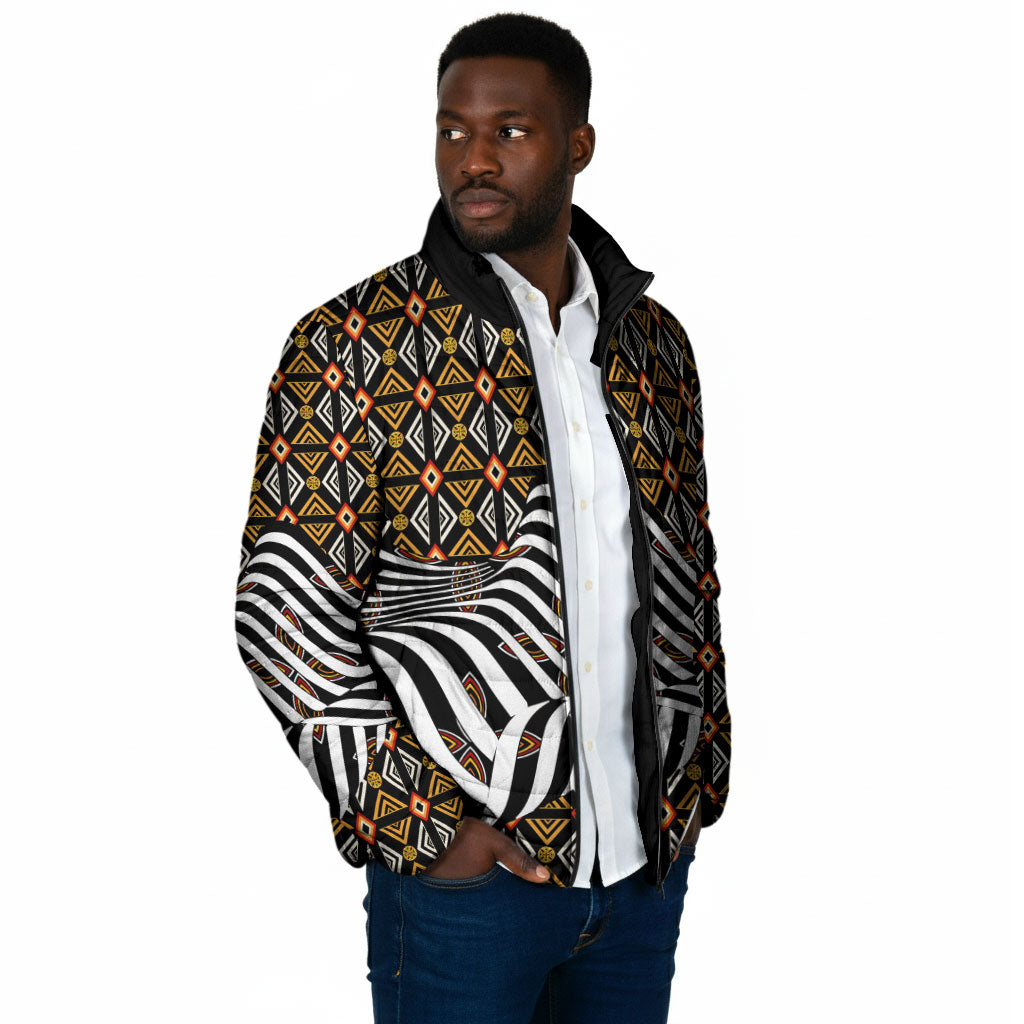 Cameroon Toghu Bamenda Padded Jacket African Traditional Art