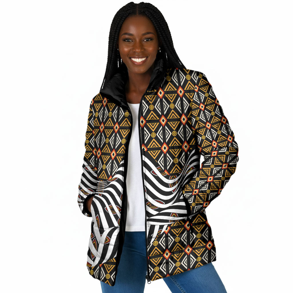 Cameroon Toghu Bamenda Padded Jacket African Traditional Art