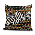 Cameroon Toghu Bamenda Pillow Cover African Traditional Art