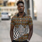 Cameroon Toghu Bamenda Polo Shirt African Traditional Art
