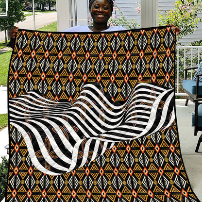 Cameroon Toghu Bamenda Quilt African Traditional Art