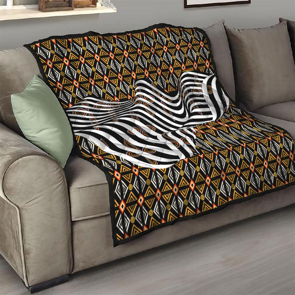 Cameroon Toghu Bamenda Quilt African Traditional Art