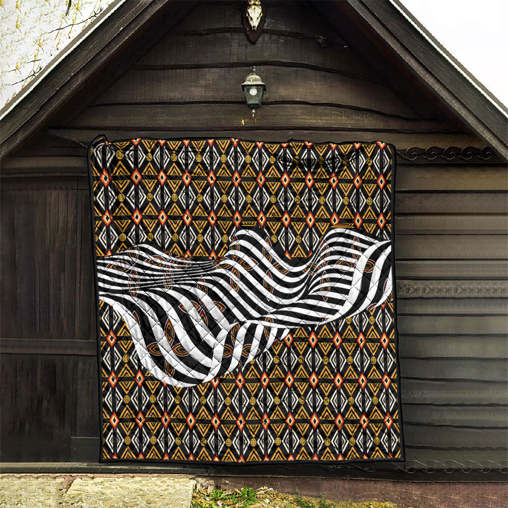 Cameroon Toghu Bamenda Quilt African Traditional Art