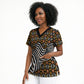Cameroon Toghu Bamenda Scrub Top African Traditional Art