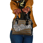 Cameroon Toghu Bamenda Shoulder Handbag African Traditional Art
